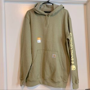 Carhartt olive green hoodie